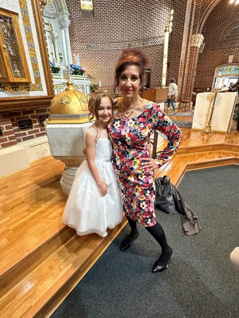 Gianna Russo and Grandma